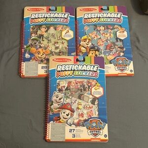 Paw Patrol Reusable Sticker Activity Books